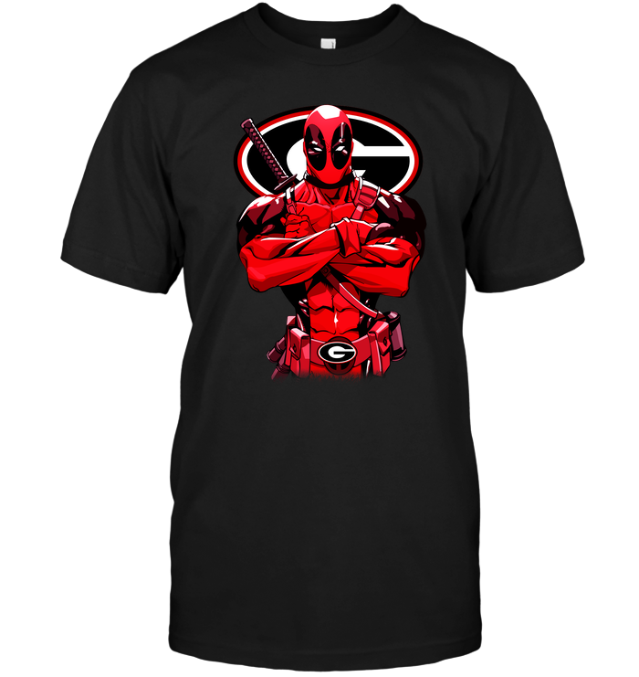 Giants Deadpool Georgia Bulldogs T-Shirt Giants Deadpool Georgia Bulldogs T-Shirt