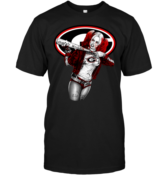 Harley Quinn Georgia Bulldogs T-Shirt Harley Quinn Georgia Bulldogs T-Shirt