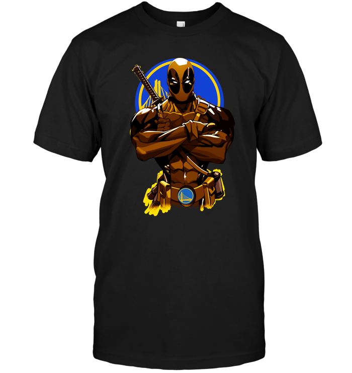 Golden State Warriors "deadpool" Crossover T-Shirt Golden State Warriors "deadpool" Crossover T-Shirt