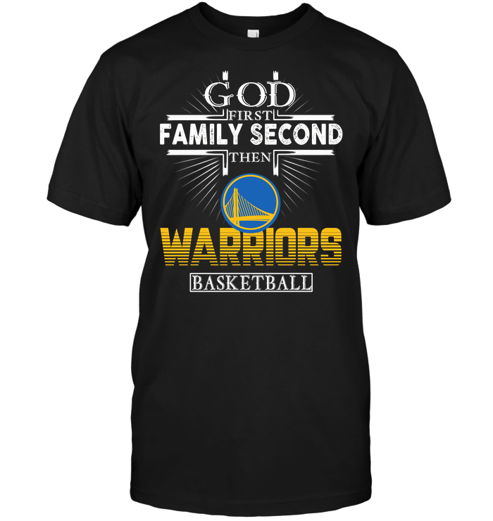 Golden State Warriors "god, Family, Basketball" T-Shirt Golden State Warriors "god, Family, Basketball" T-Shirt