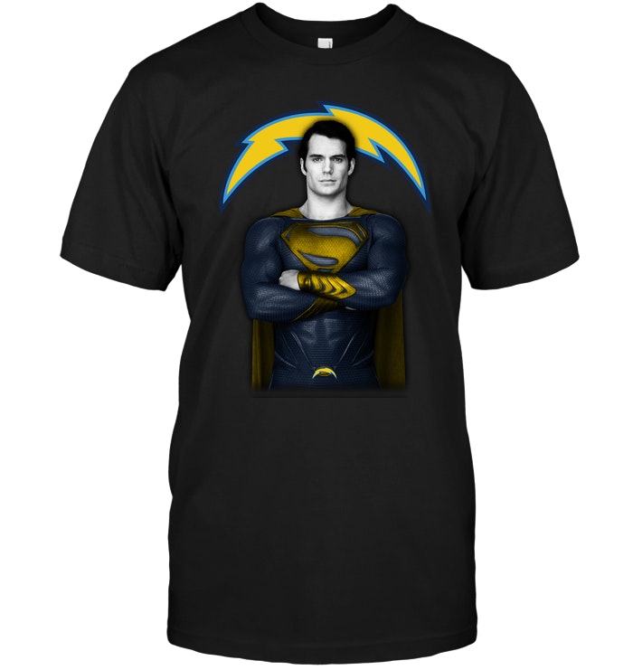 Los Angeles Chargers "superman Clark Kent" T-Shirt Los Angeles Chargers "superman Clark Kent" T-Shirt