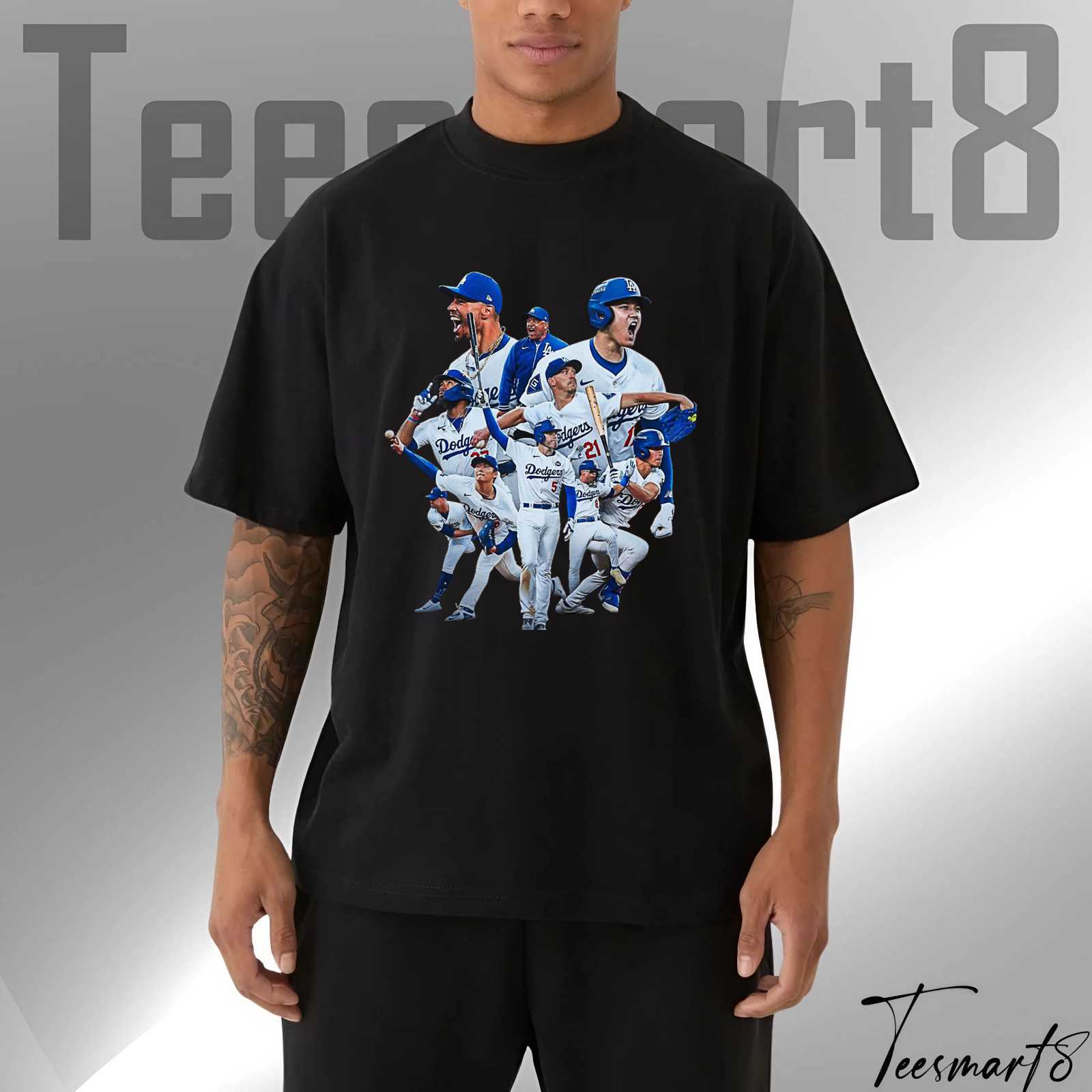 La Dodgers T-Shirt – Official Mlb Fan Tee, Sports Streetwear Apparel