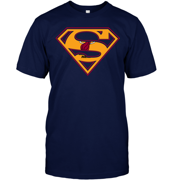 Miami Heat "superman" T-Shirt Miami Heat "superman" T-Shirt