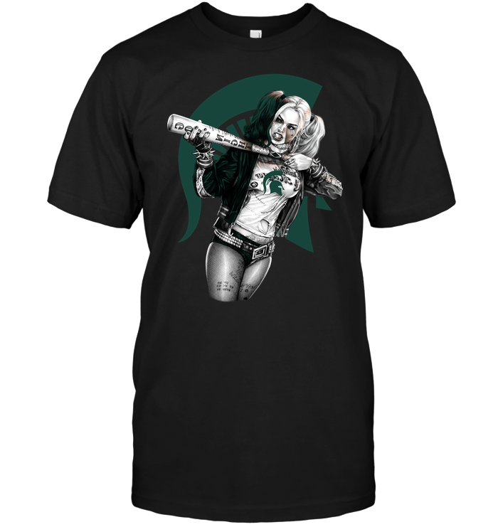 Harley Quinn Michigan State Spartans T-Shirt Harley Quinn Michigan State Spartans T-Shirt