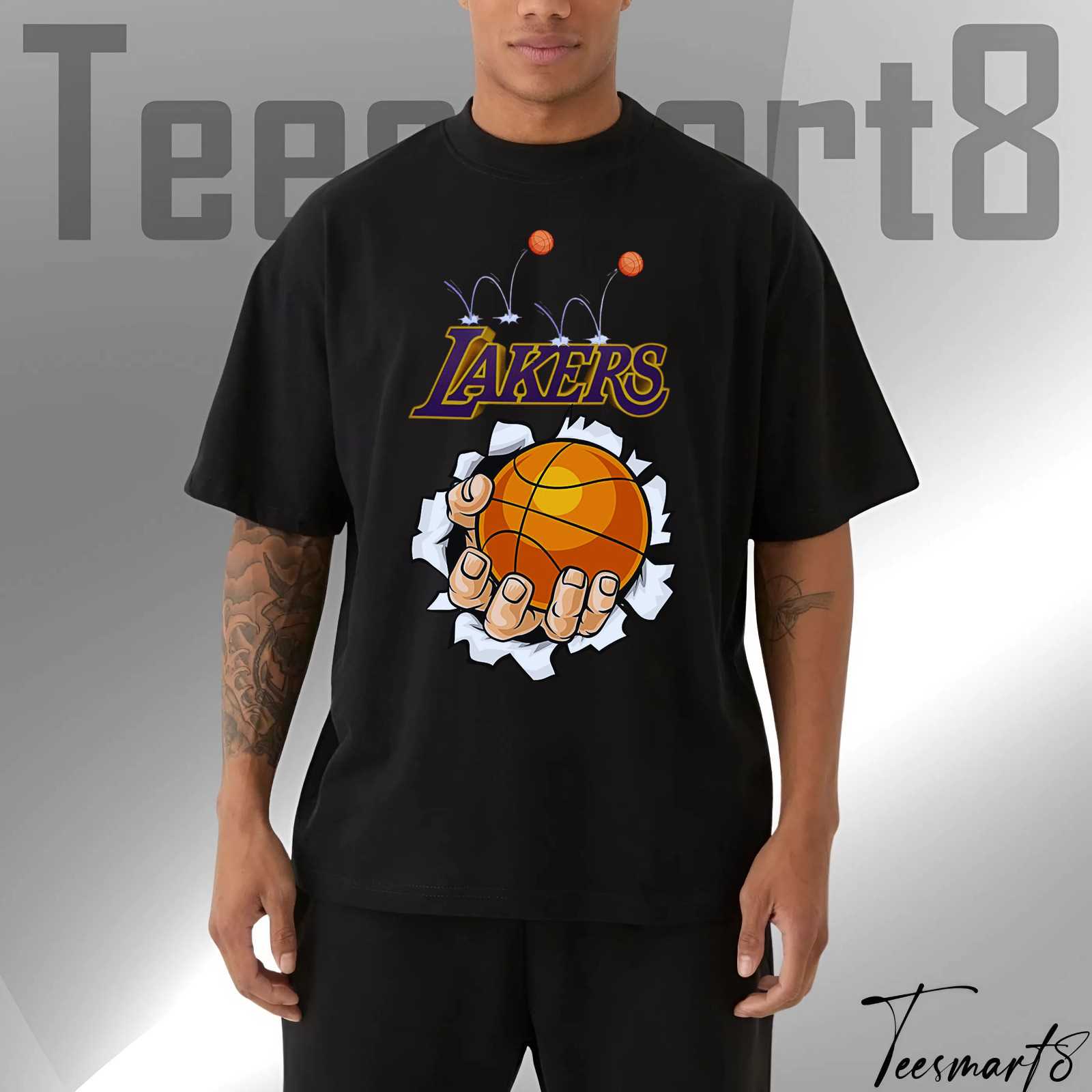 Lakers Basketball Club T-Shirt – Nba Los Angeles Legacy