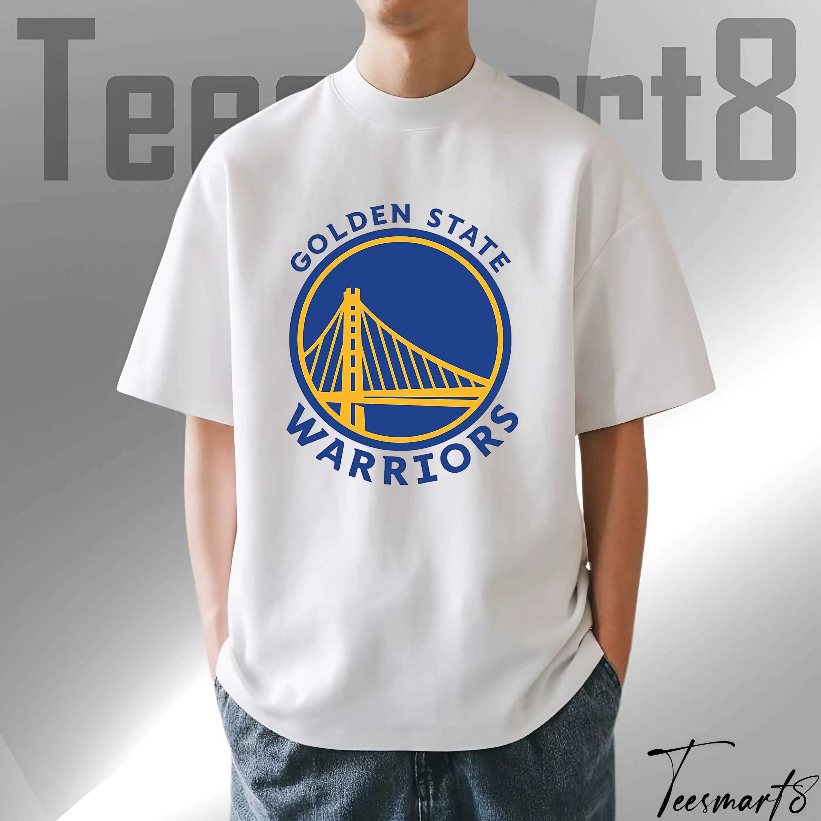 Golden State Warriors T-Shirt – Team Spirit Basketball Graphic