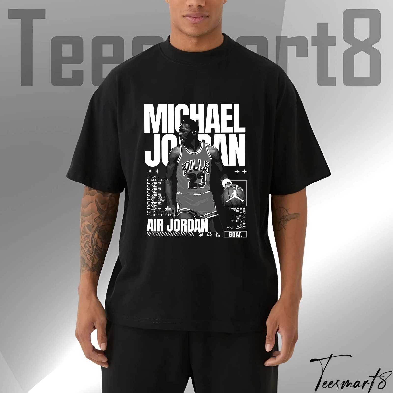 Michael Jordan Nba Tee – Classic Air Jordan Unisex Street Style Shirt