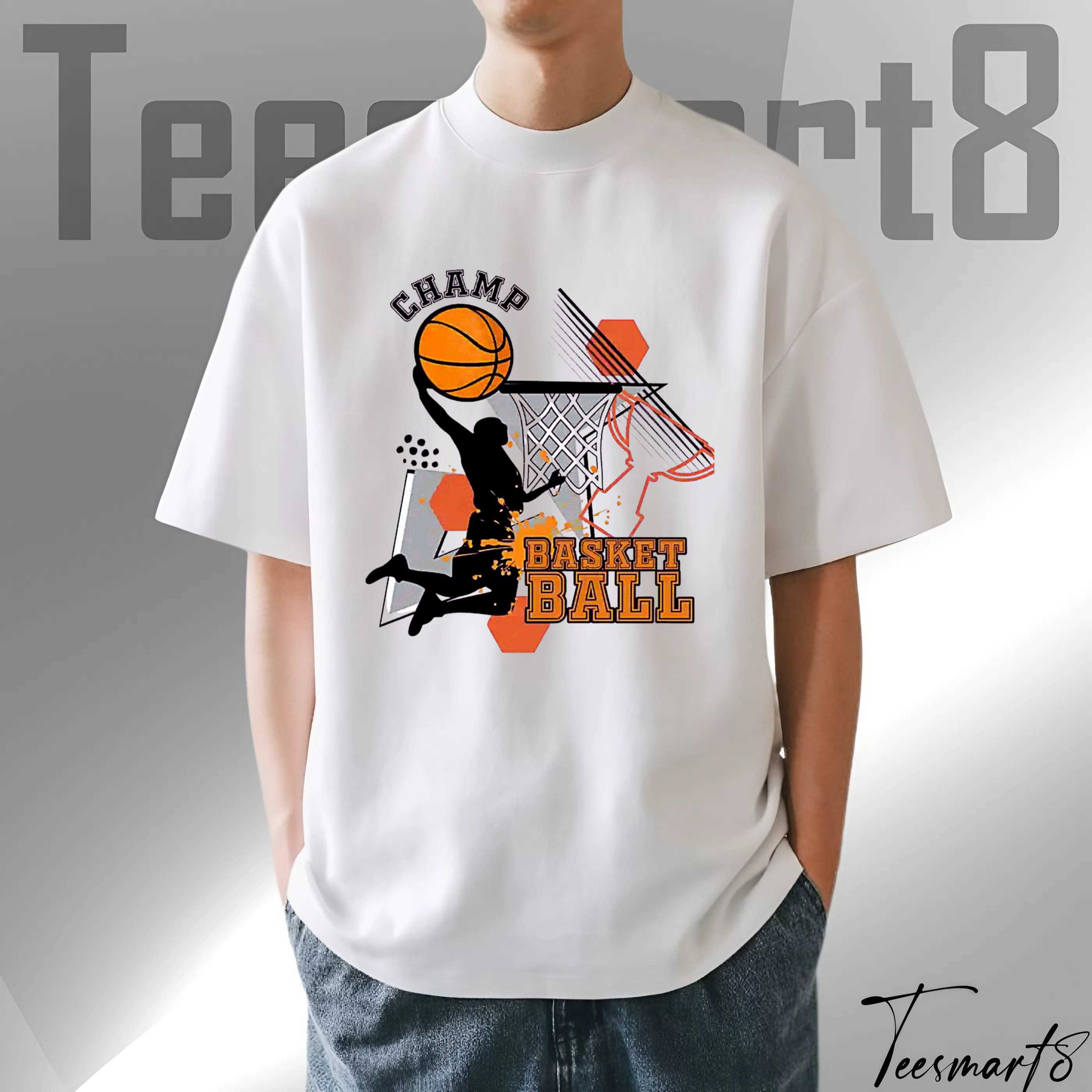 Basketball Champ Tee – Slam Dunk Urban Style Shirt