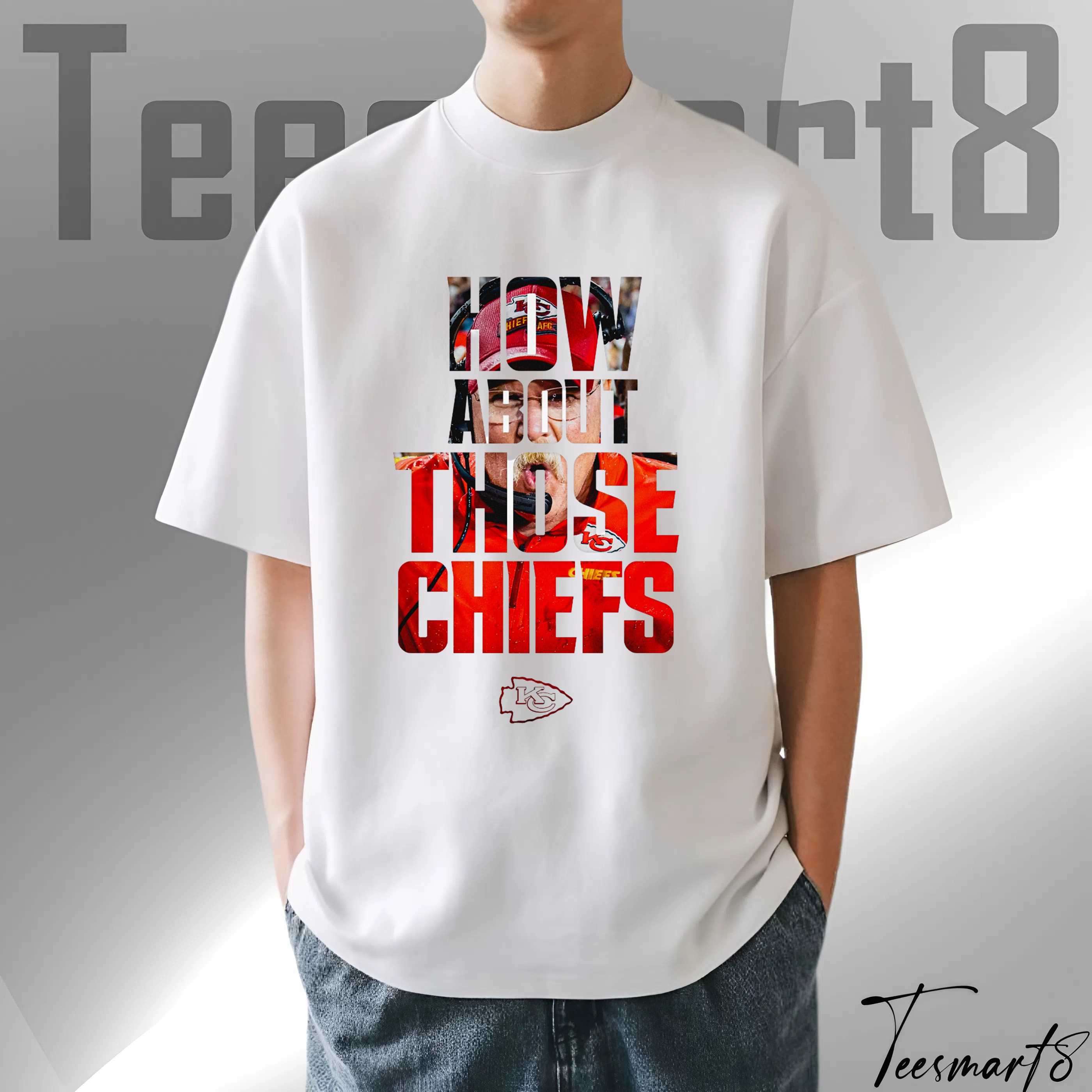 Andy Reid Kansas City Chiefs T-Shirt – Nfl Coach Graphic Tee