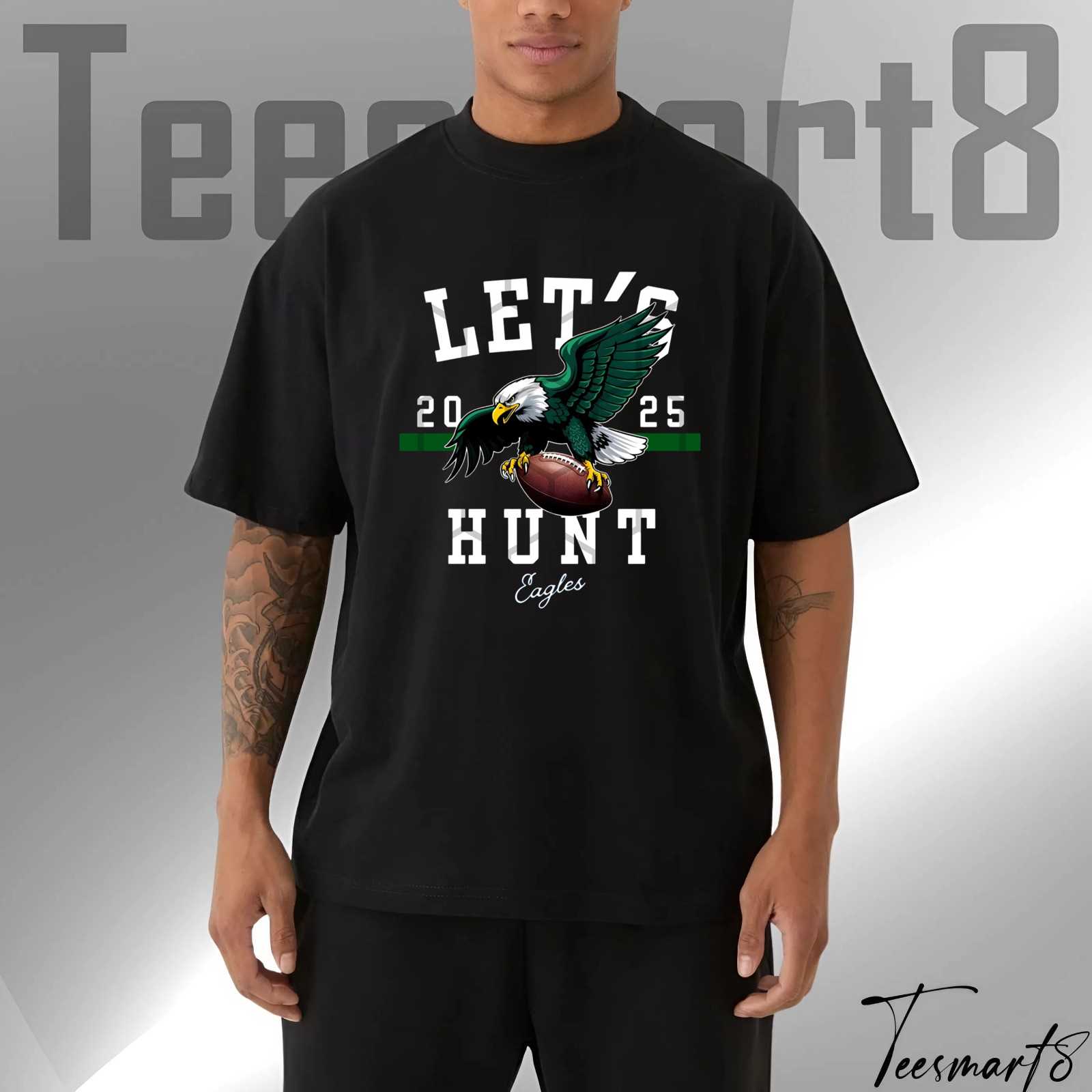 Philadelphia Eagles 2025 – Official Nfl Fan Graphic T-Shirt For Game Day