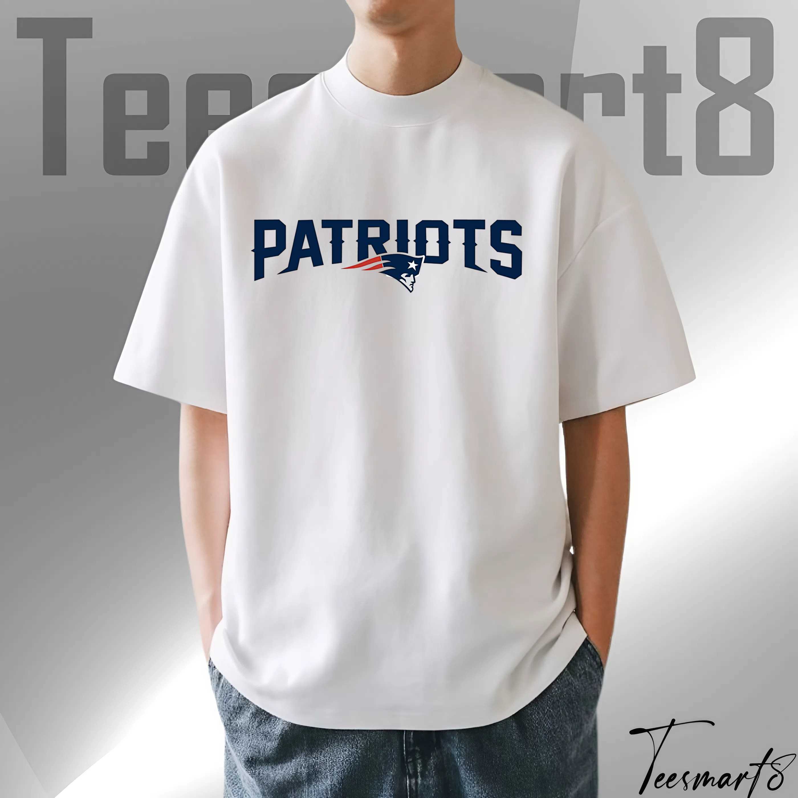Patriots Logo T-Shirt – Patriots Icon Graphic Tee For Football Fans