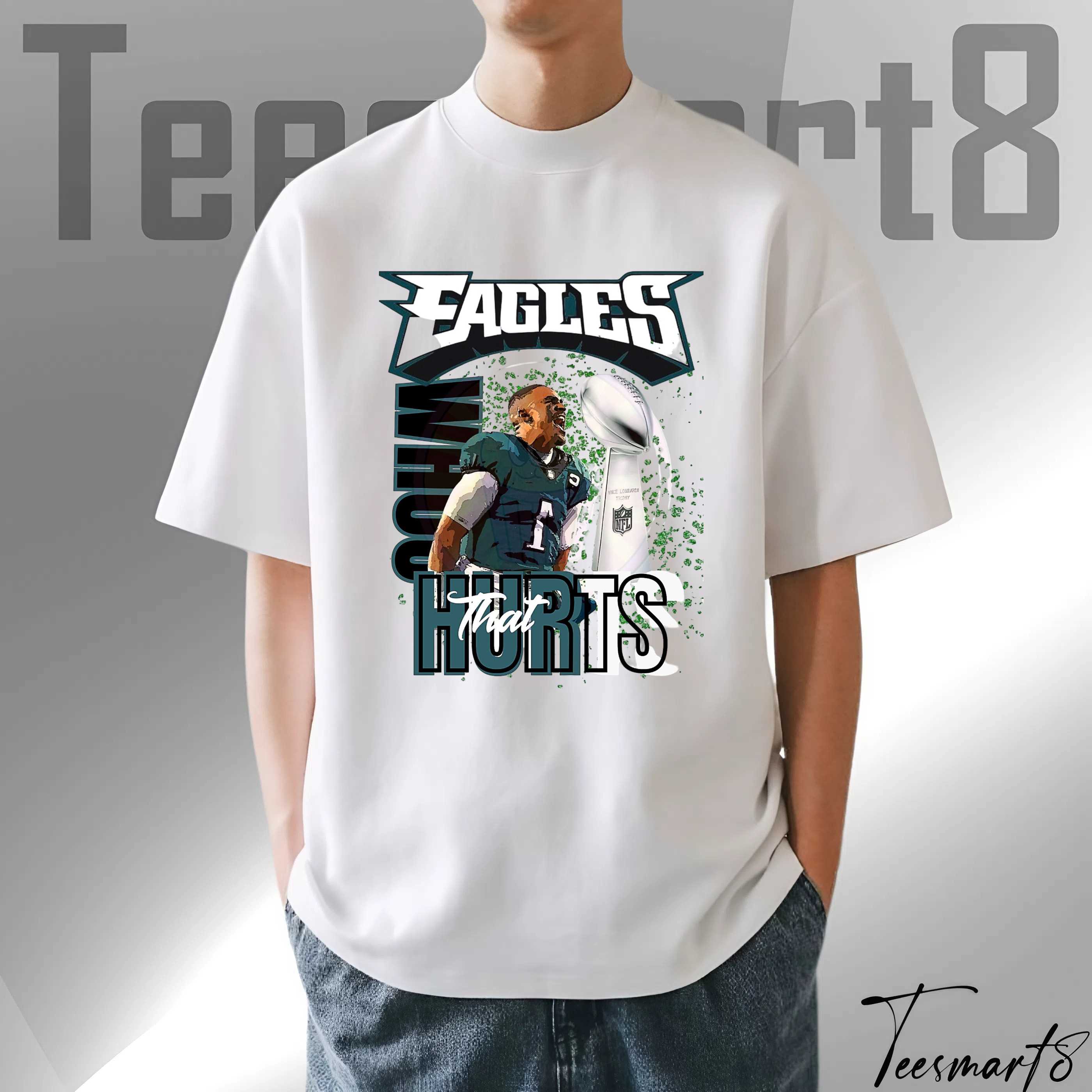 Jalen Hurts T Shirt Mvp Mode – Philadelphia Eagles Tee