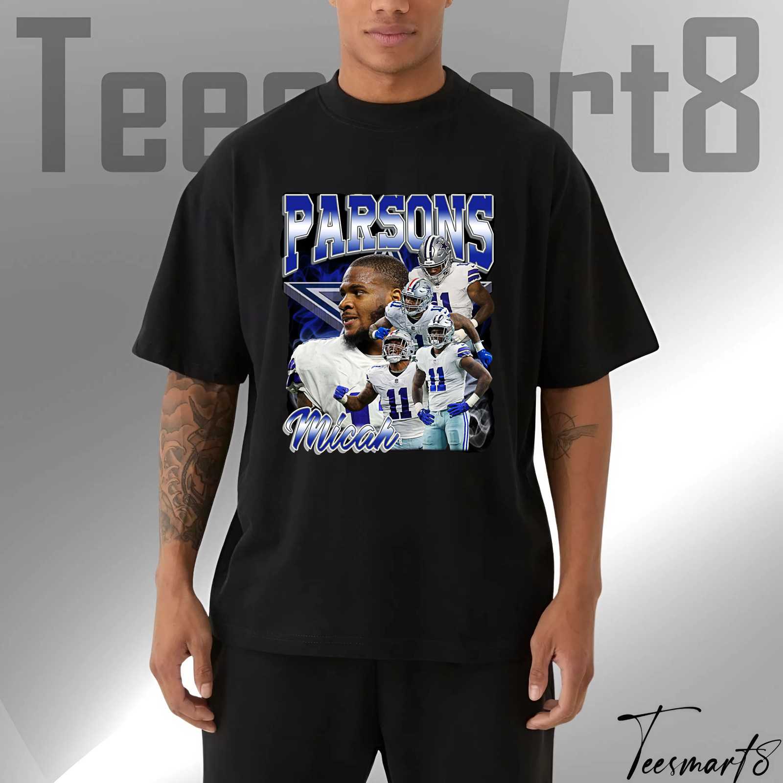 Micah Parsons T Shirt – Dallas Cowboys Football Graphic Tee