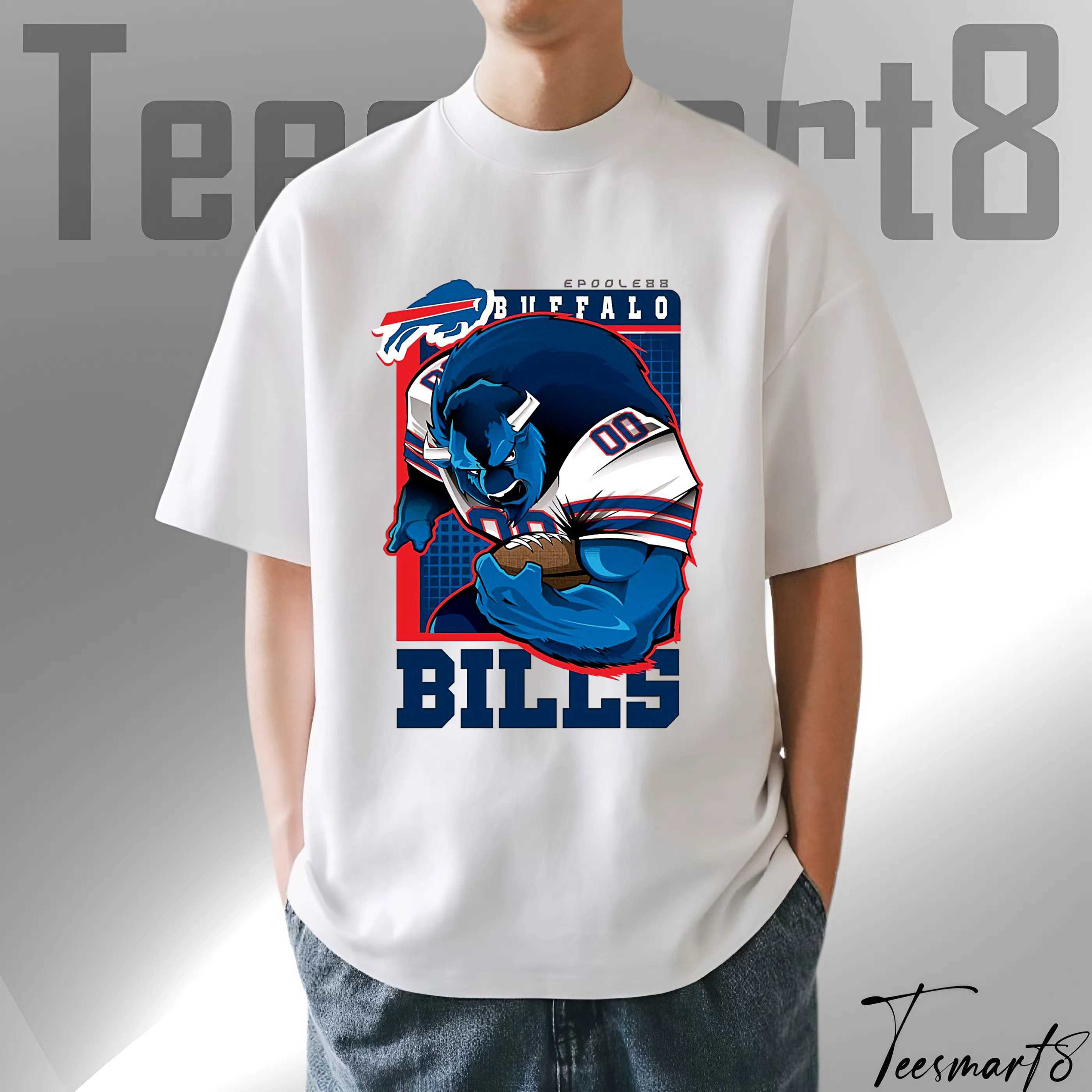 Buffalo Bills T Shirt – Bold Logo Graphic Tee For Sports Streetwear Fans