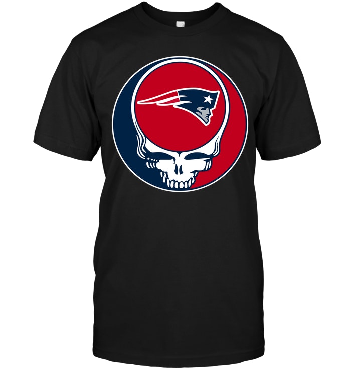 New England Patriots "grateful Dead" Fan T-Shirt New England Patriots "grateful Dead" Fan T-Shirt