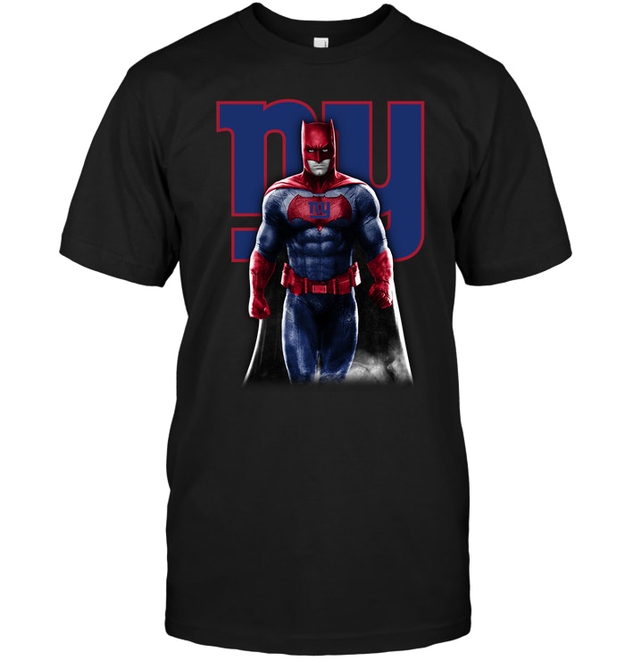 New York Giants "batman Bruce Wayne" T-Shirt New York Giants "batman Bruce Wayne" T-Shirt