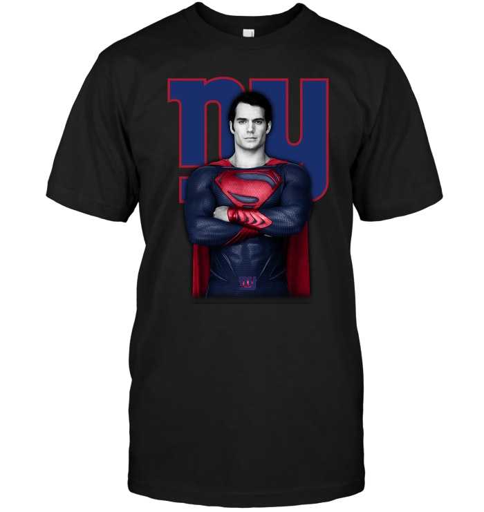 New York Giants "superman Clark Kent" T-Shirt New York Giants "superman Clark Kent" T-Shirt