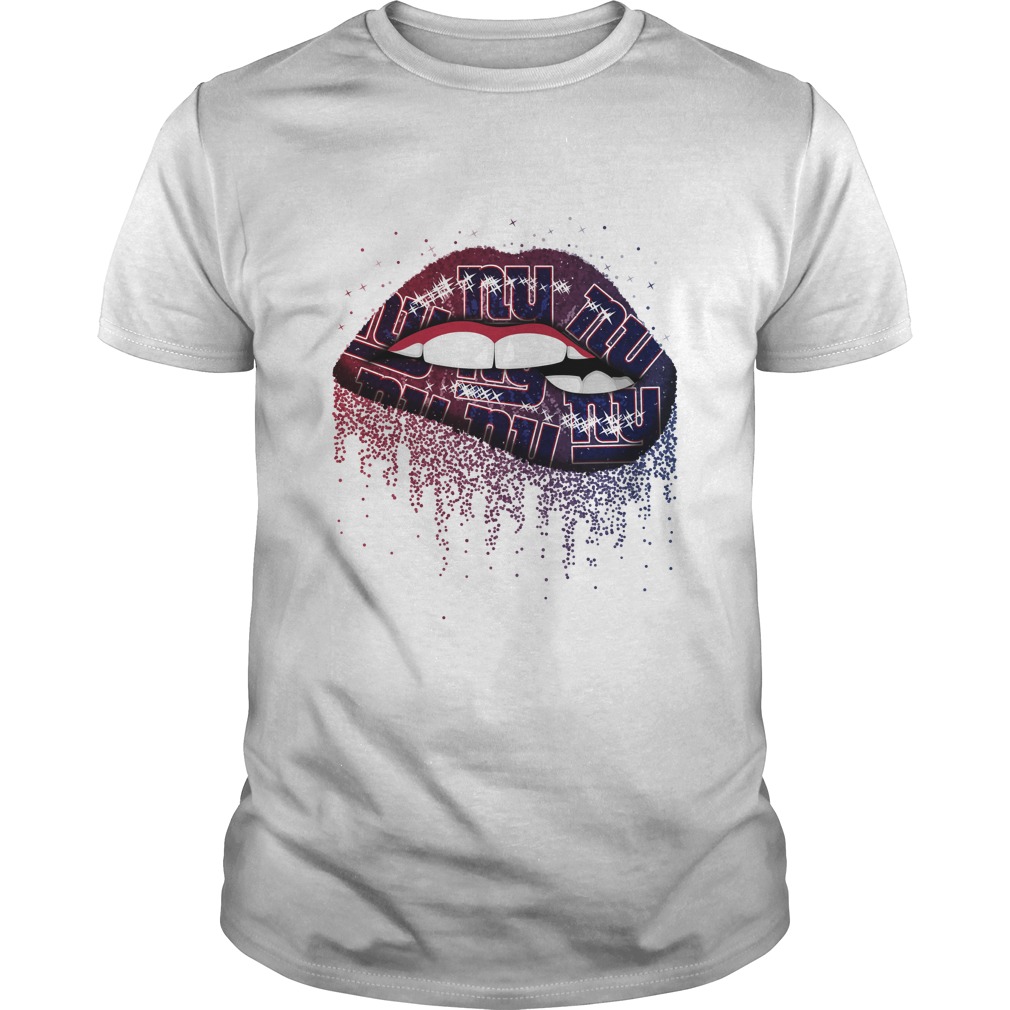 New York Giants Lips T-Shirt New York Giants Lips T-Shirt