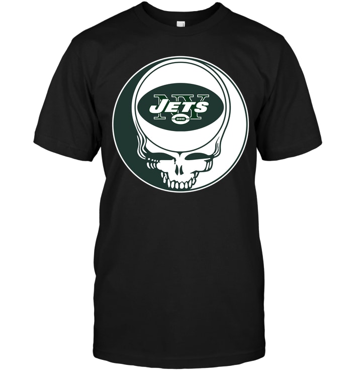 New York Jets "grateful Dead" Fan T-Shirt New York Jets "grateful Dead" Fan T-Shirt