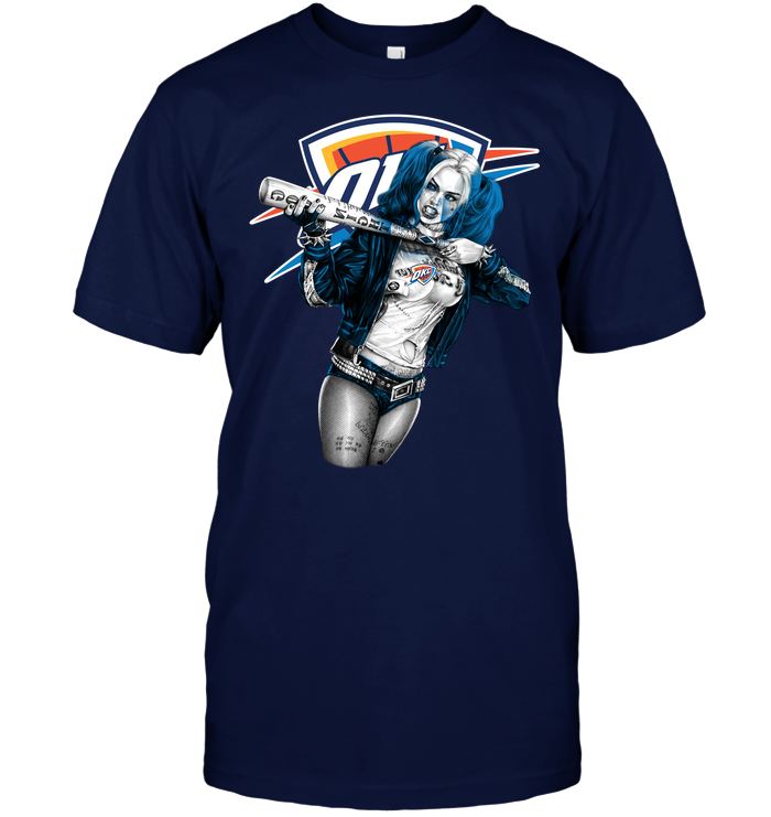 Oklahoma City Thunder "harley Quinn" T-Shirt Oklahoma City Thunder "harley Quinn" T-Shirt