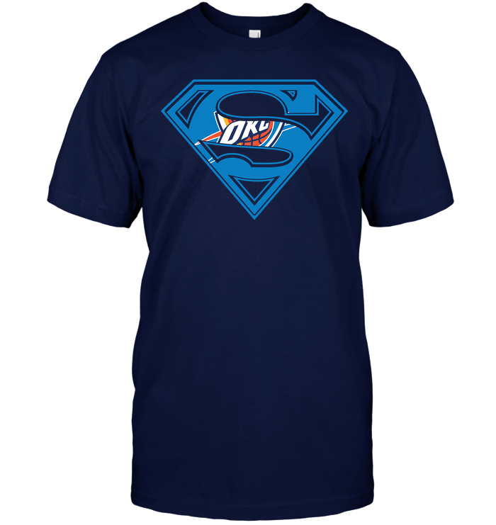 Oklahoma City Thunder "superman" T-Shirt Oklahoma City Thunder "superman" T-Shirt