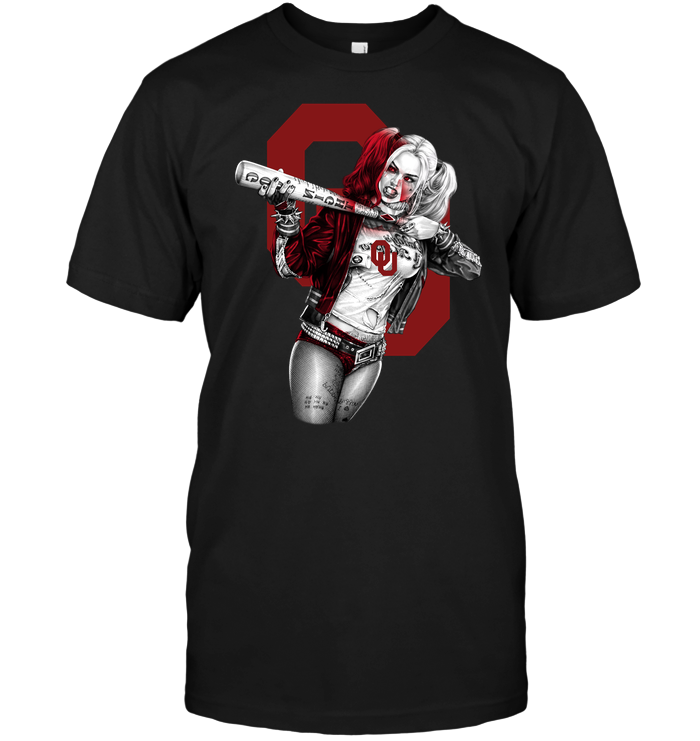 Harley Quinn Oklahoma Sooners T-Shirt