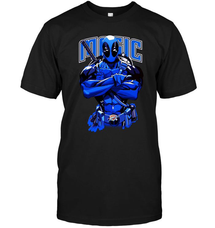 Orlando Magic "deadpool" Crossover T-Shirt Orlando Magic "deadpool" Crossover T-Shirt