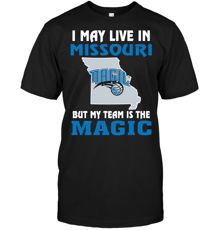 Orlando Magic "i May Live In Missouri" T-Shirt Orlando Magic "i May Live In Missouri" T-Shirt