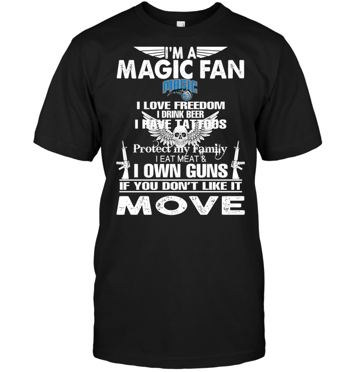 Orlando Magic "i'm A Magic Fan" Personality T-Shirt Orlando Magic "i'm A Magic Fan" Personality T-Shirt