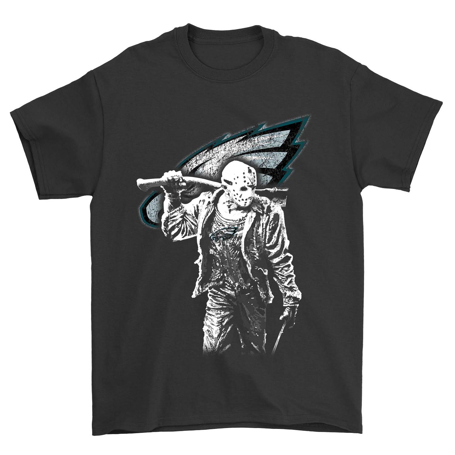 Philadelphia Eagles "jason Voorhees" T-Shirt Philadelphia Eagles "jason Voorhees" T-Shirt