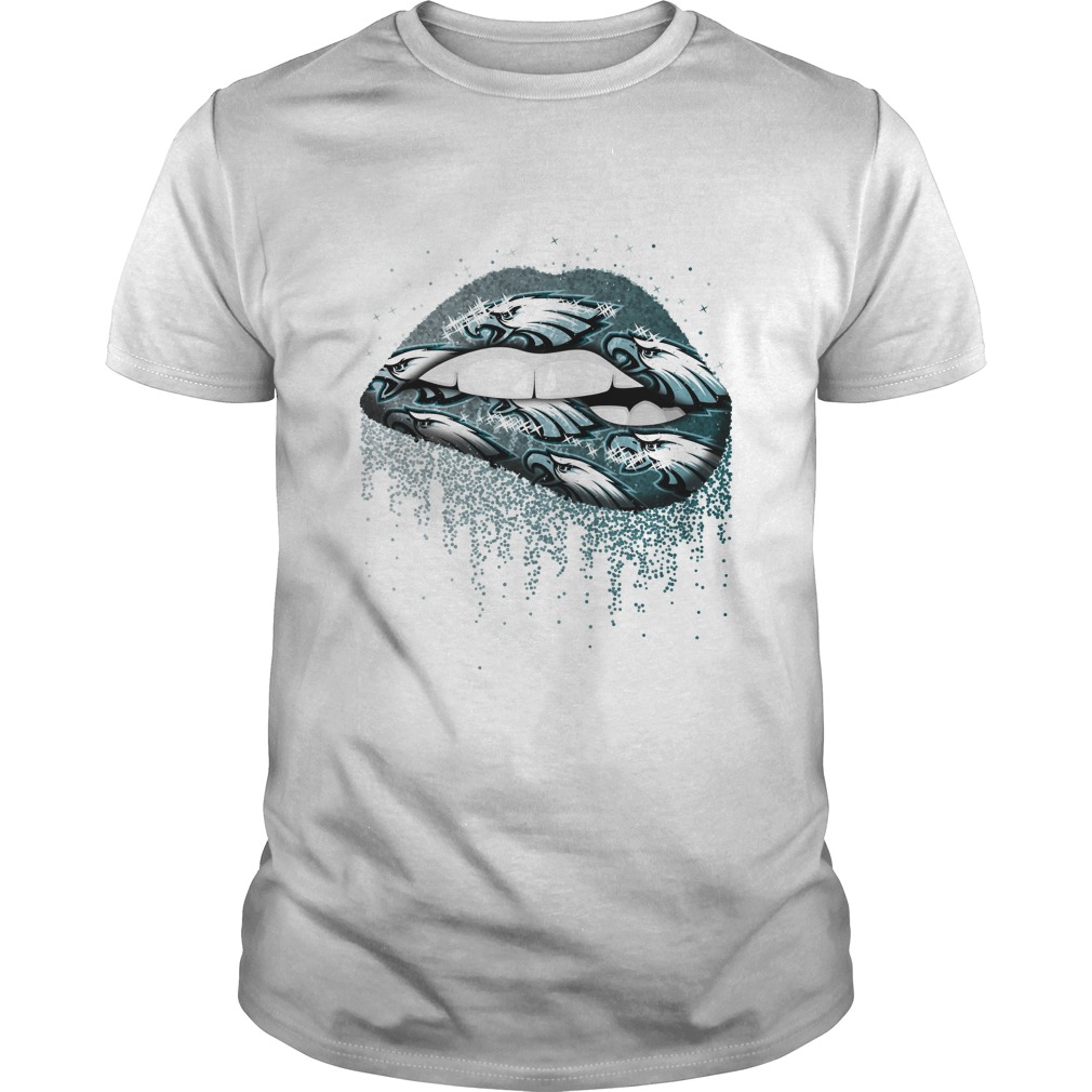 Philadelphia Eagles Lips T-Shirt Philadelphia Eagles Lips T-Shirt