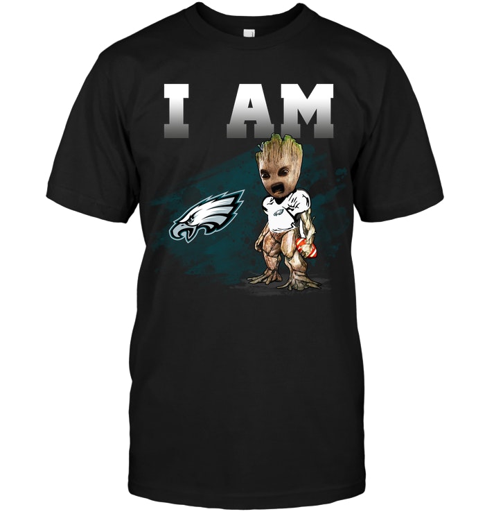Philadelphia Eagles "i Am Groot" T-Shirt Philadelphia Eagles "i Am Groot" T-Shirt
