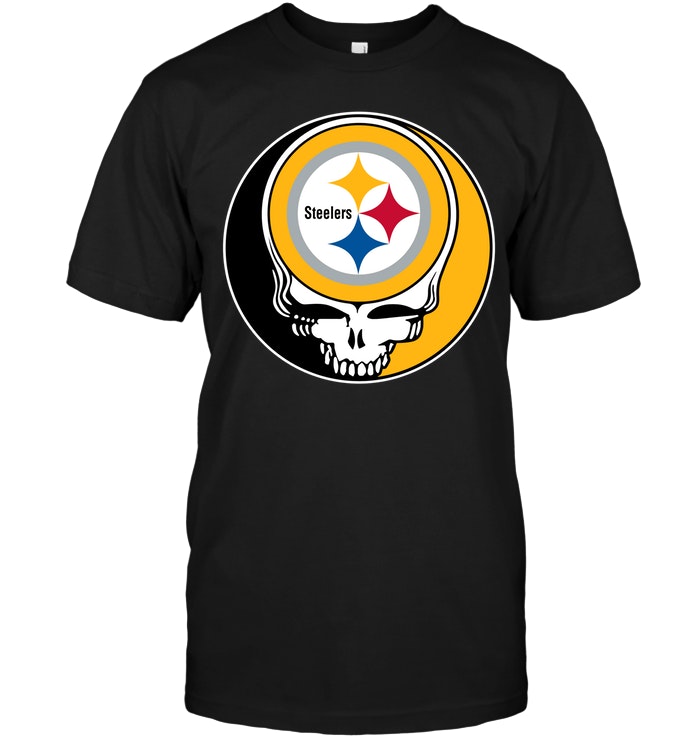 Pittsburgh Steelers "grateful Dead" Fan T-Shirt Pittsburgh Steelers "grateful Dead" Fan T-Shirt