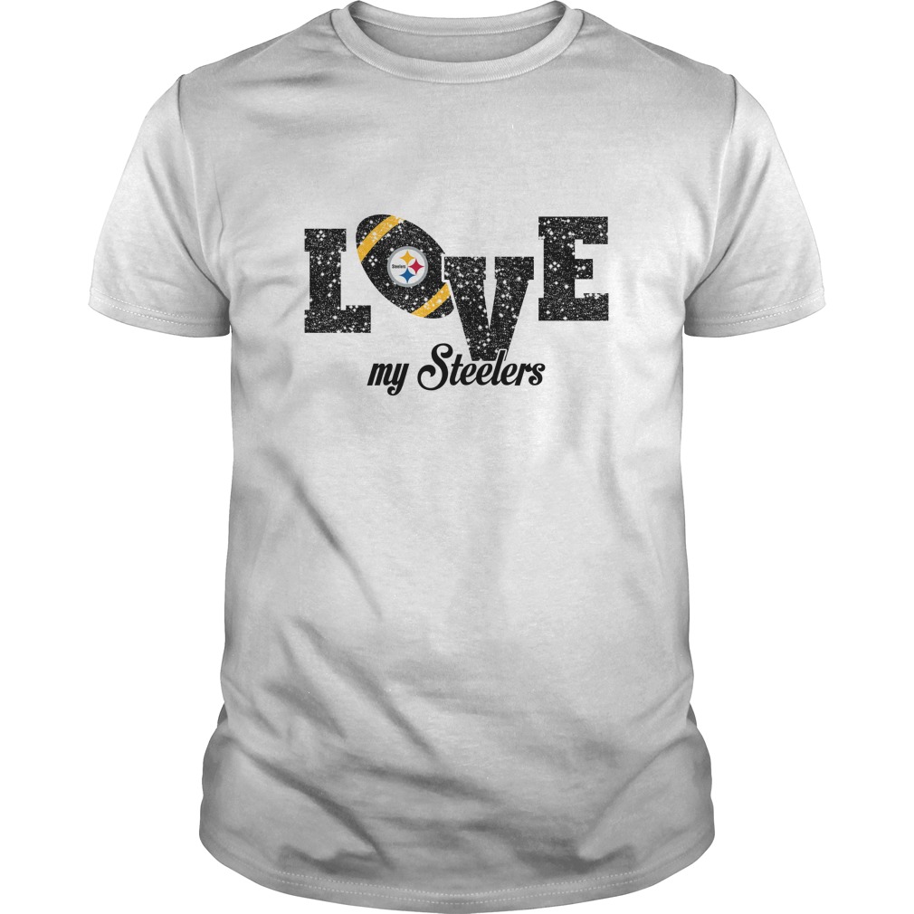 Pittsburgh Steelers "love My Steelers" T-Shirt Pittsburgh Steelers "love My Steelers" T-Shirt