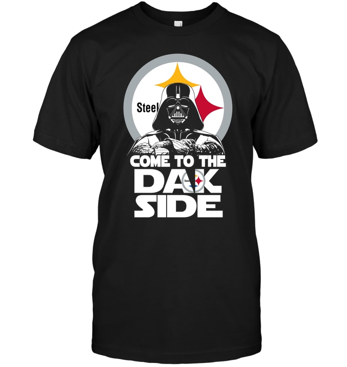 Pittsburgh Steelers "come To The Dark Side" Star Wars T-Shirt Pittsburgh Steelers "come To The Dark Side" Star Wars T-Shirt