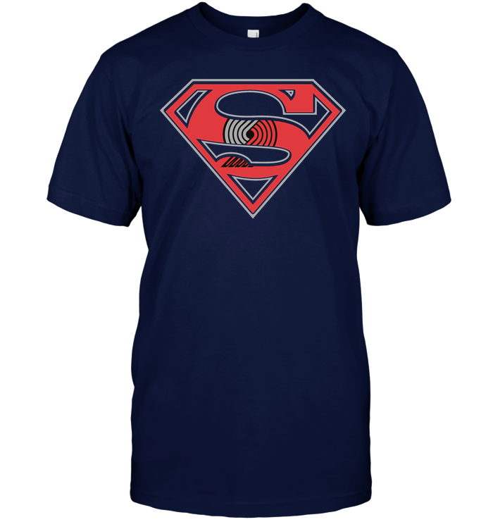 Portland Trail Blazers "superman" T-Shirt Portland Trail Blazers "superman" T-Shirt