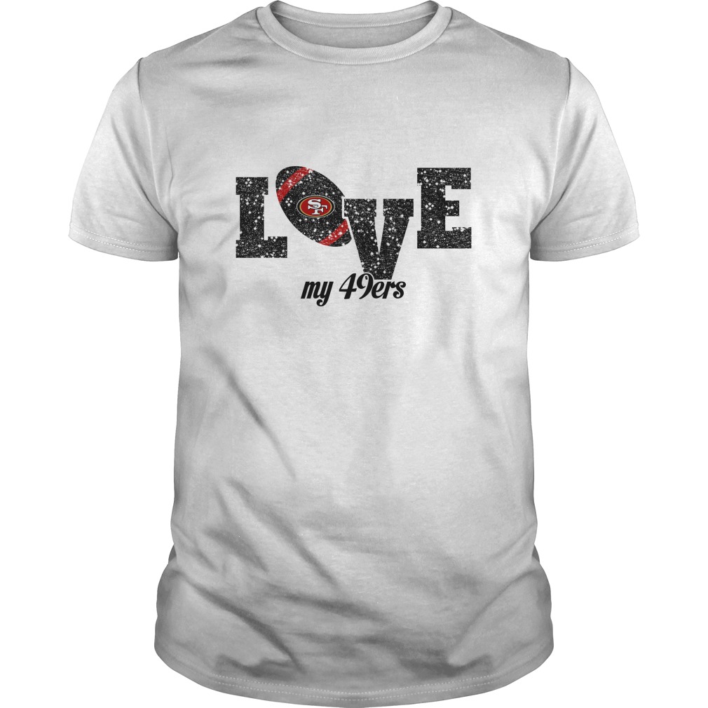 San Francisco 49ers "love My 49ers" T-Shirt San Francisco 49ers "love My 49ers" T-Shirt
