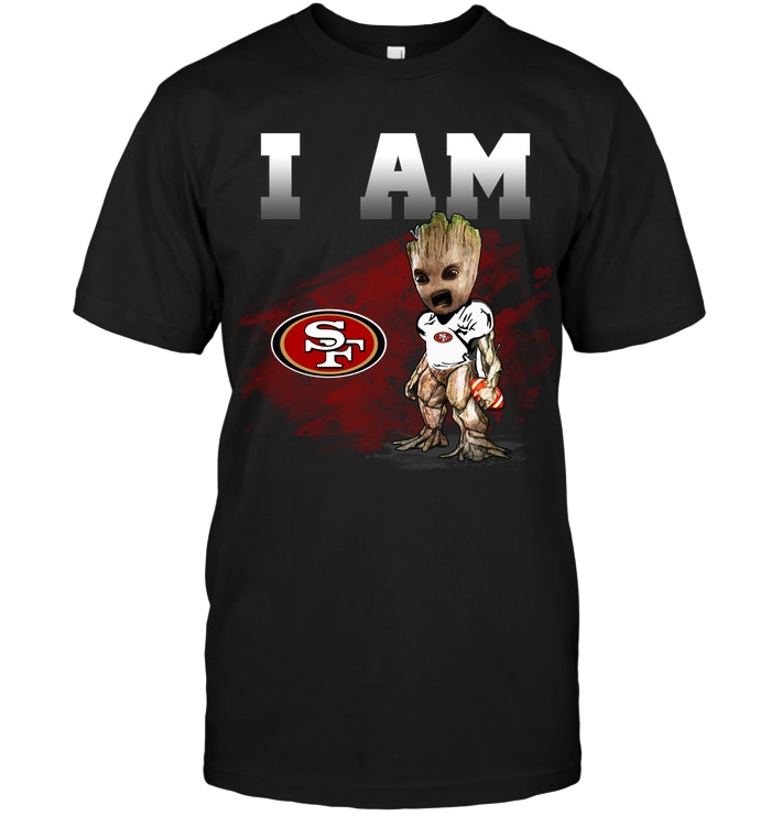 San Francisco 49ers "i Am Groot" T-Shirt San Francisco 49ers "i Am Groot" T-Shirt