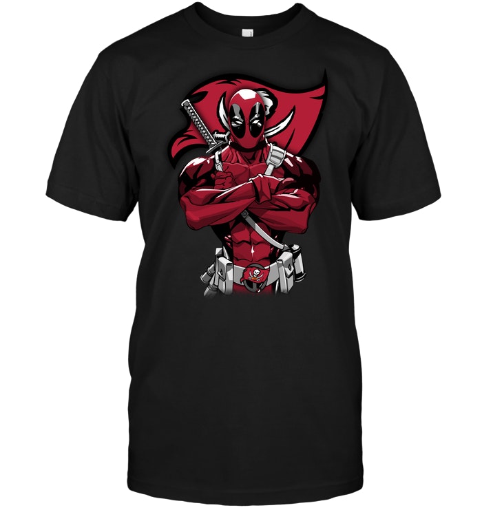 Tampa Bay Buccaneers "deadpool" Crossover T-Shirt Tampa Bay Buccaneers "deadpool" Crossover T-Shirt