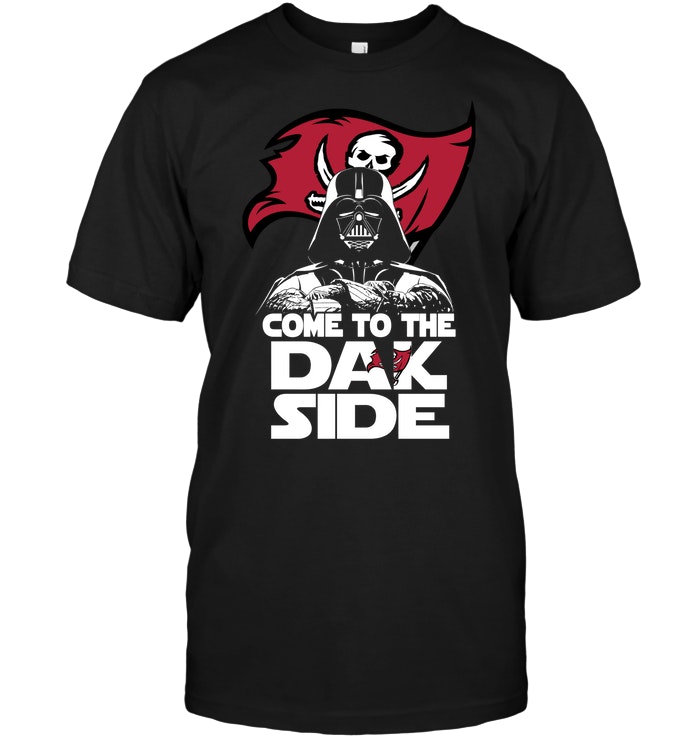 Tampa Bay Buccaneers "come To The Dark Side" Star Wars T-Shirt Tampa Bay Buccaneers "come To The Dark Side" Star Wars T-Shirt