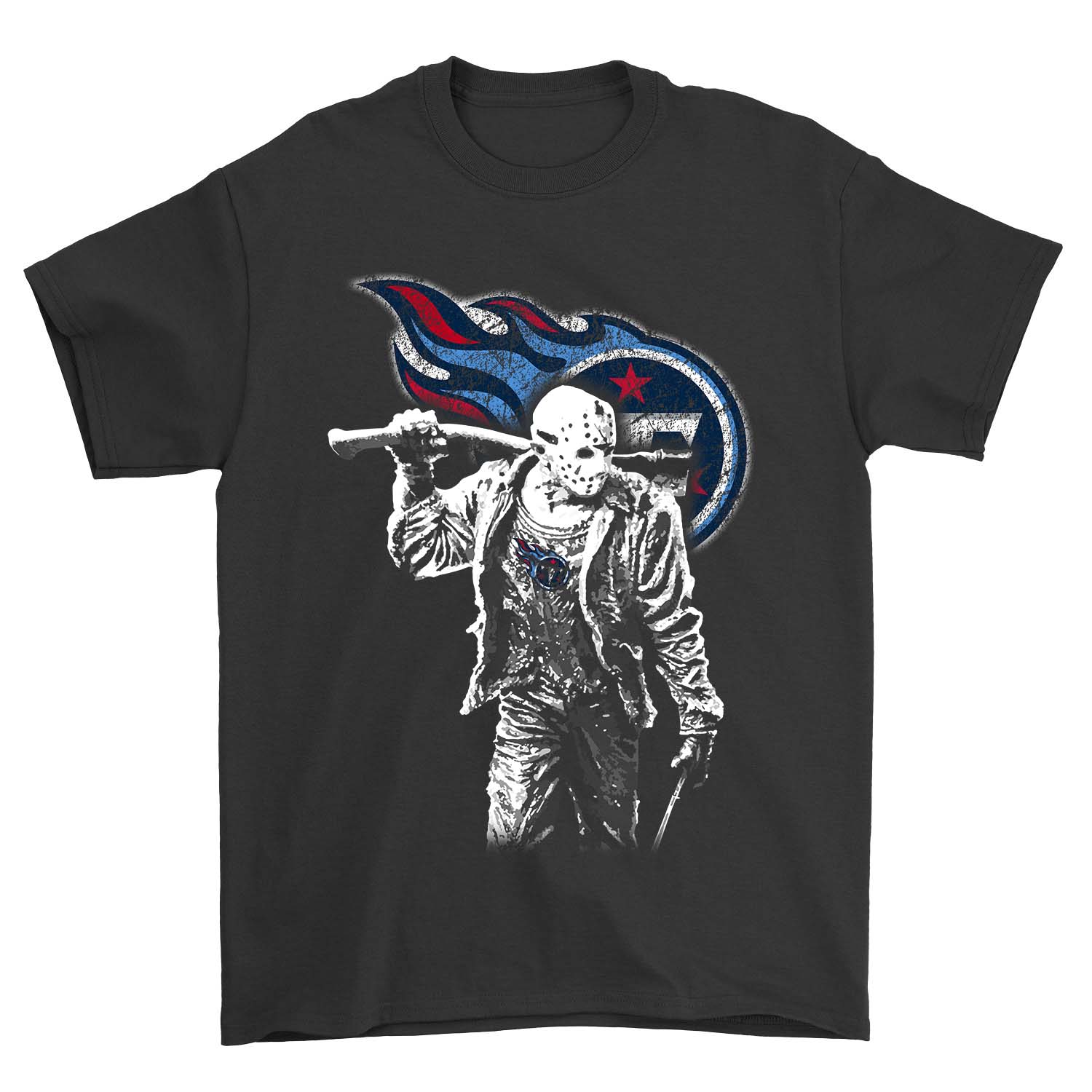 Tennessee Titans "jason Voorhees" T-Shirt Tennessee Titans "jason Voorhees" T-Shirt