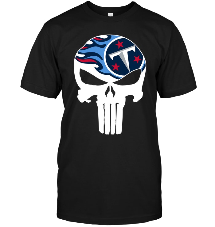 Tennessee Titans "punisher Skull" T-Shirt Tennessee Titans "punisher Skull" T-Shirt