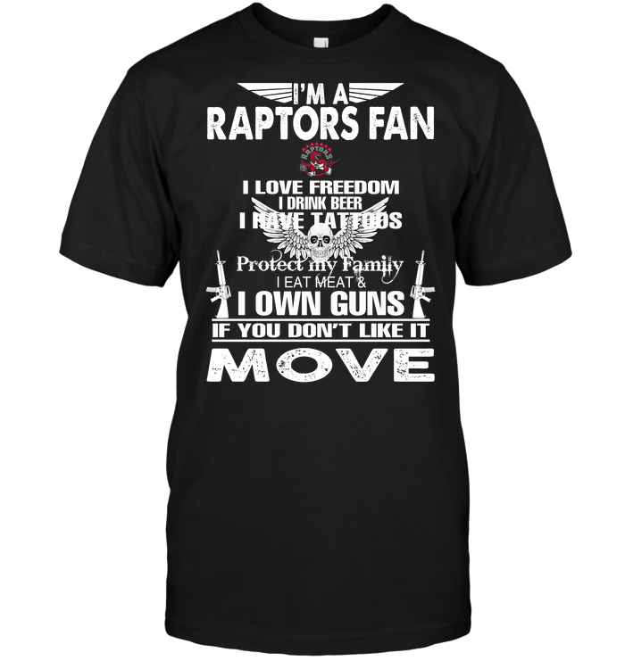 Toronto Raptors "i'm A Raptors Fan" Personality T-Shirt Toronto Raptors "i'm A Raptors Fan" Personality T-Shirt