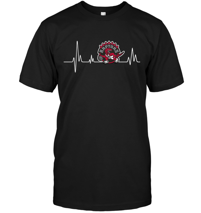 Toronto Raptors "raptors Heartbeat" T-Shirt Toronto Raptors "raptors Heartbeat" T-Shirt