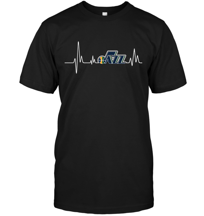 Utah Jazz "jazz Heartbeat" T-Shirt Utah Jazz "jazz Heartbeat" T-Shirt