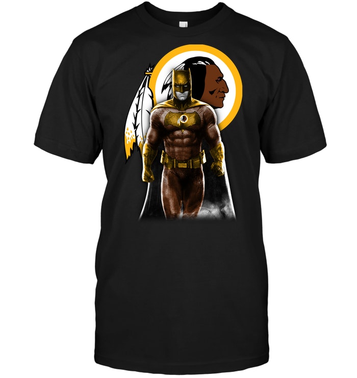 Washington Redskins "batman Bruce Wayne" T-Shirt Washington Redskins "batman Bruce Wayne" T-Shirt