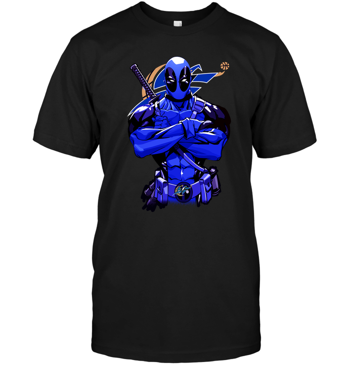 Washington Wizards "deadpool" Crossover T-Shirt Washington Wizards "deadpool" Crossover T-Shirt