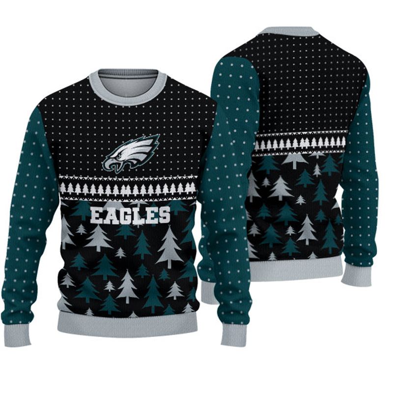 Philadelphia Eagles "ugly Christmas" Holiday Sweatshirt