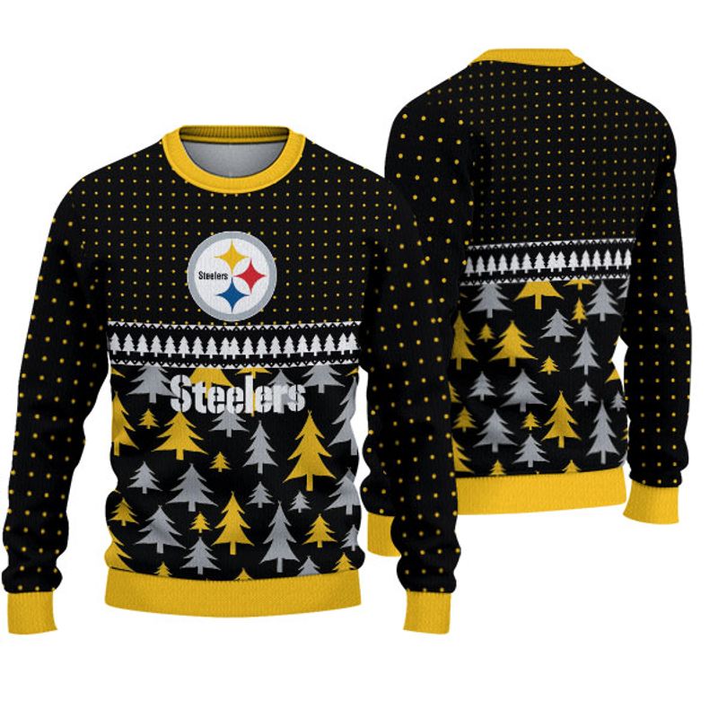 Pittsburgh Steelers Festive Holiday Sweatshirt