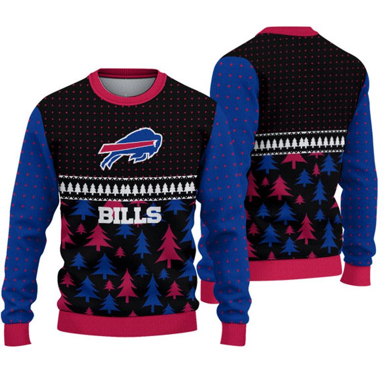 Buffalo Bills Festive Holiday Sweatshirt